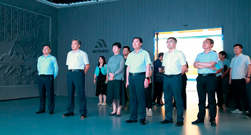 商务部市场体系建设司司长周强一行莅临迈安德调研指导 商务部市场体系建设司司长周强一行莅临迈安德调研指导