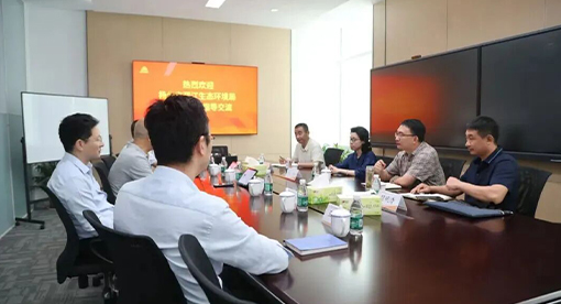 邗江生态环境局局长刘扬前往迈安德调研走访